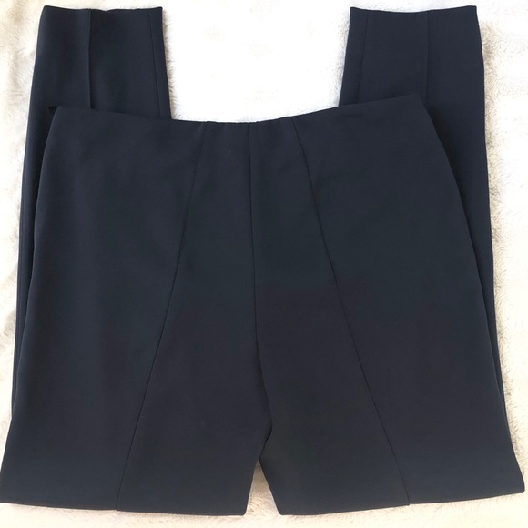 AKRIS Melissa Silk Slim Leg Side Zip Pant 8 NWOT - Picture 7 of 8